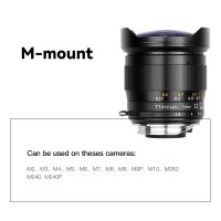 TTArtisan 11mm f2.8 f&uuml;r Leica M Mount schwarz / black