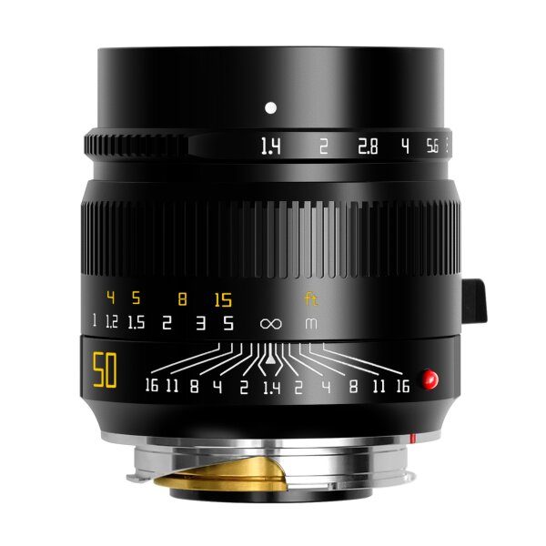 TTArtisan 50mm f1.4 f&uuml;r Leica M Mount schwarz / black