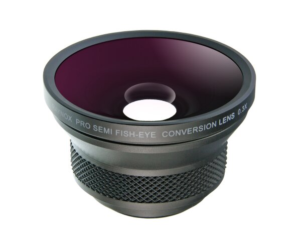 Raynox HD 3037 Pro Video Objektiv Semi Fish Eye 0.3x