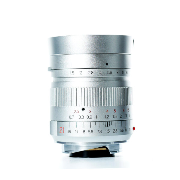 TTArtisan 21mm f/15 f&uuml;r Leica M Mount silber / silver