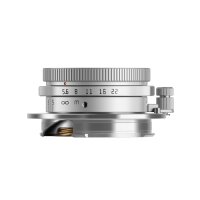 TTArtisan 28mm f5.6 f&uuml;r Leica M Mount silber / silver