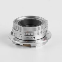 TTArtisan 28mm f5.6 f&uuml;r Leica M Mount silber / silver